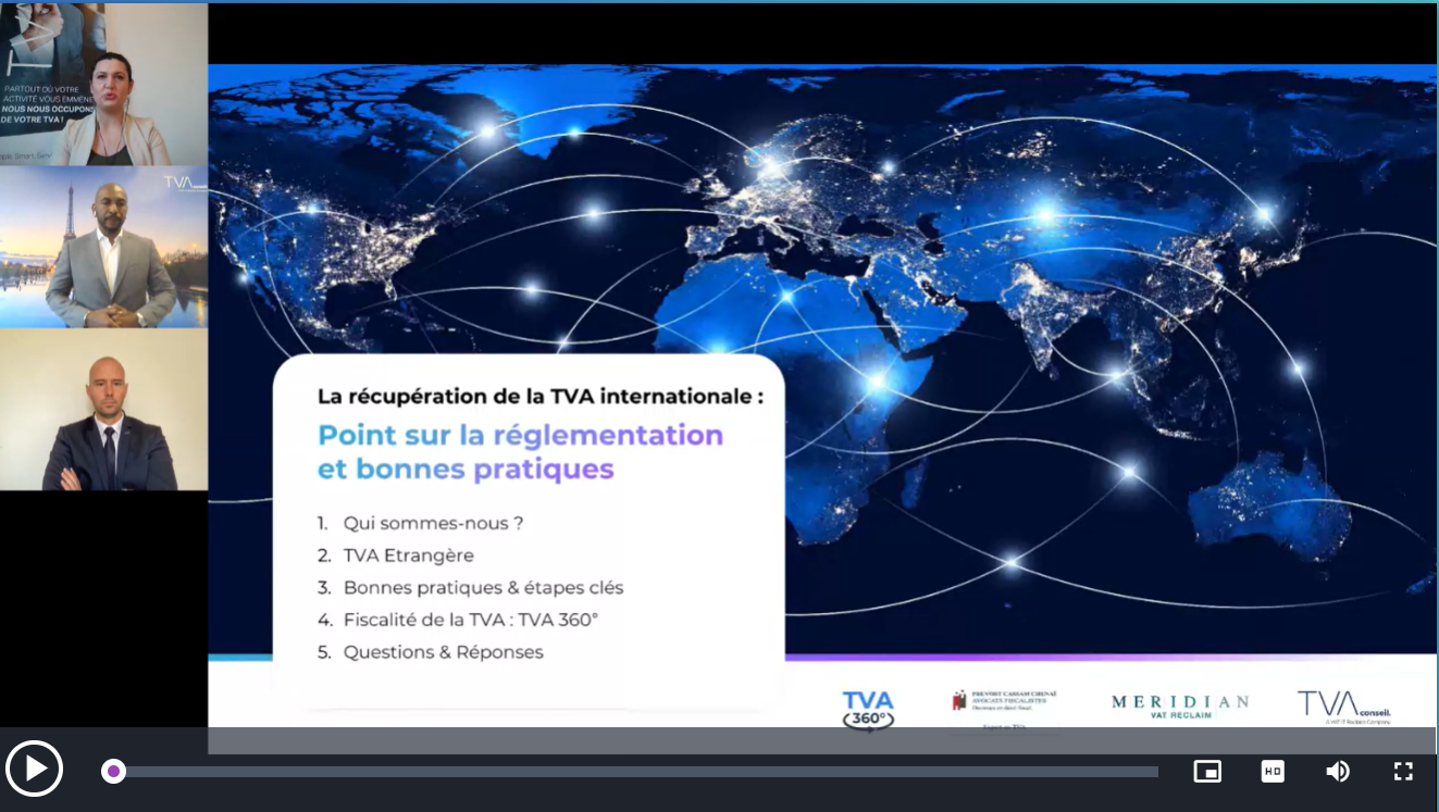 La récupération de la TVA internationale